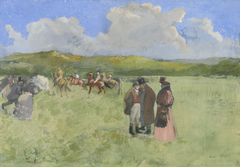 The Race Track by Jean-Louis Forain