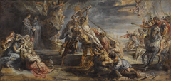The Raising of the Cross by Peter Paul Rubens