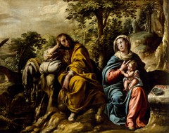 The Rest on the Flight into Egypt by Tanzio da Varallo