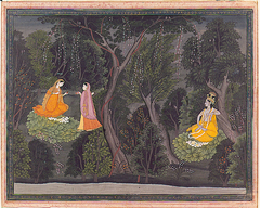 The Sakhi Speaks to Radha on Krishna's Behalf