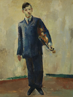 The Violinist by Bjarne Ness