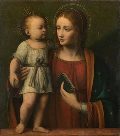 The Virgin and Child by Anonymous