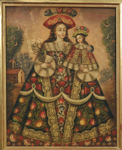 The Virgin of the Pilgrims and Child by Anonymous