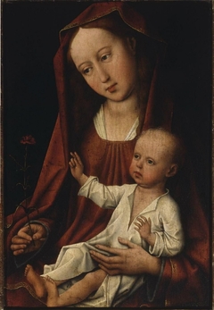 The Virgin with the Carnation by Anonymous
