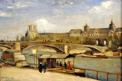 Pont du Carroussel and the Louvre