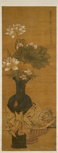 Vase of Flowers by Chen Hongshou