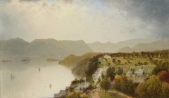 View from Cozzens' Hotel near West Point, New York by John Frederick Kensett