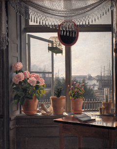 View from the Artist's Window by Martinus Rørbye