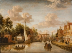 View of Maarsen by Jacobus Storck