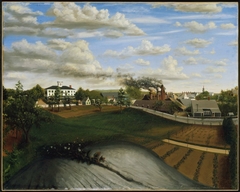 View of the Iron Works, Canton, Massachusetts by Unidentified Artist