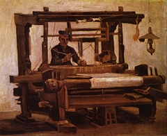 Weaver at the Loom by Vincent van Gogh
