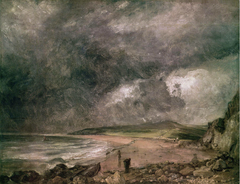 Weymouth Bay with Approaching Storm by John Constable