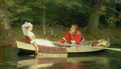 With the river by Philip Hermogenes Calderon