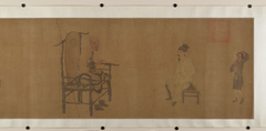 Xiao Yi Obtaining the Lanting Manuscript from the Monk Biancai by Anonymous