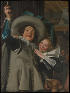 Yonker Ramp and his sweetheart by Frans Hals