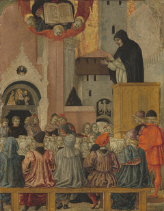 A Dominican Preaching by Agnolo degli Erri