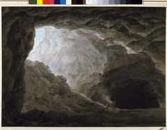 A Grotto in the Campagna by John Robert Cozens