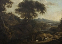 A Landscape with a Herdsman and Goats
