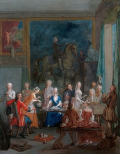 A Musical Tea Party by Marcellus Laroon the Younger