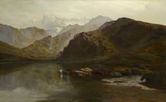 A view of Llyn Dulyn by Sidney Richard Percy