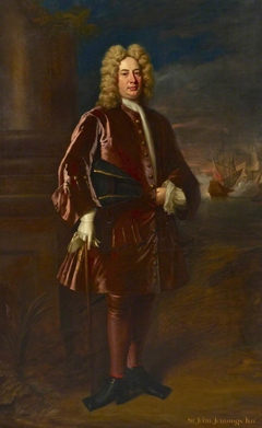 Admiral Sir John Jennings (1664-1743) by Jonathan Richardson