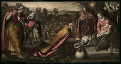 Adoration of the Magi by Domenico Tintoretto