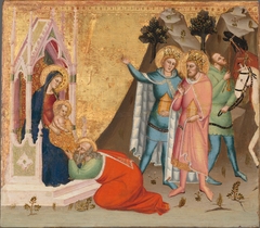 Adoration of the Magi by Master of the Ashmolean Predella