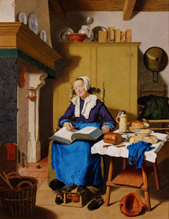 Alte Frau by Jean-Etienne Liotard