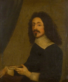 An Unknown Man holding a Book by Anonymous