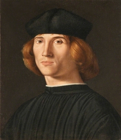 An Unknown Young Man in a Black Cap