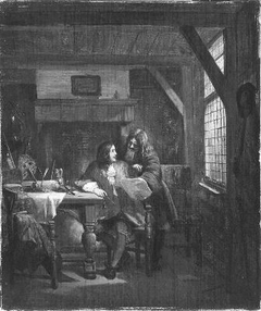 Anno 1697. Tsaar Peter de Grote in Holland by Barend Wijnveld