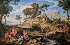 Apollo unter den Hirten by Joseph Anton Koch