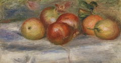 Apples, Orange, and Lemon (Pommes, oranges et citrons) by Auguste Renoir