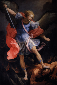 Archangel Michael defeats Satan by Guido Reni