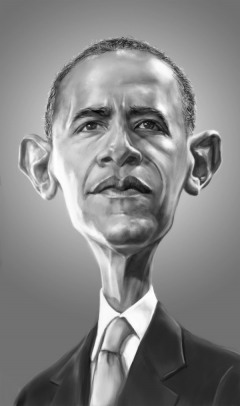 Barack Obama by Mark Hammermeister