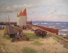 Beach scene from Denmark