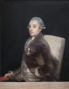 Bernardo de Iriarte by Francisco de Goya
