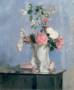 Bouquet of Roses by Camille Pissarro