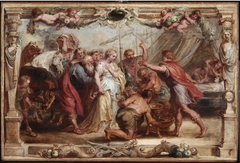 Briseis Given Back to Achilles by Peter Paul Rubens