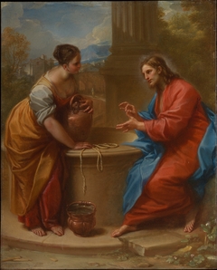 Christ and the Woman of Samaria by Benedetto Luti