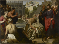Christ at the Pool of Bethesda by Artus Wolffort