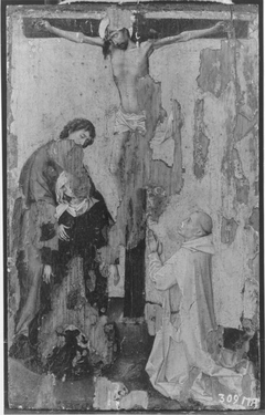 Christus am Kreuz (Nachfolger) by a follower of Rogier van der Weyden