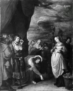 Christus und die Ehebrecherin by Frans Francken the Younger