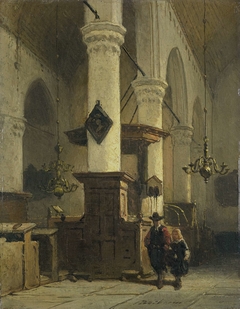 Church Interior by Johannes Bosboom