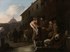 Clothing the Naked by Michael Sweerts