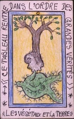 Les Vegetaux Et La Terre - Connaissance du Monde (series) by Frédéric Bruly Bouabré