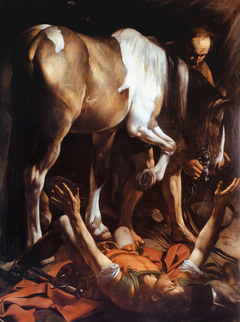 Conversion on the Way to Damascus by Caravaggio