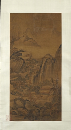 Cottage in Mountains, Ming style by Tang Yin