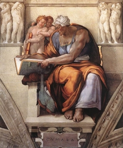 Cumaean Sibyl by Michelangelo
