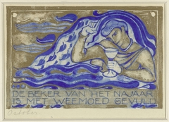 De beker van het najaar is met weemoed gevuld, october by Willem Arondeus